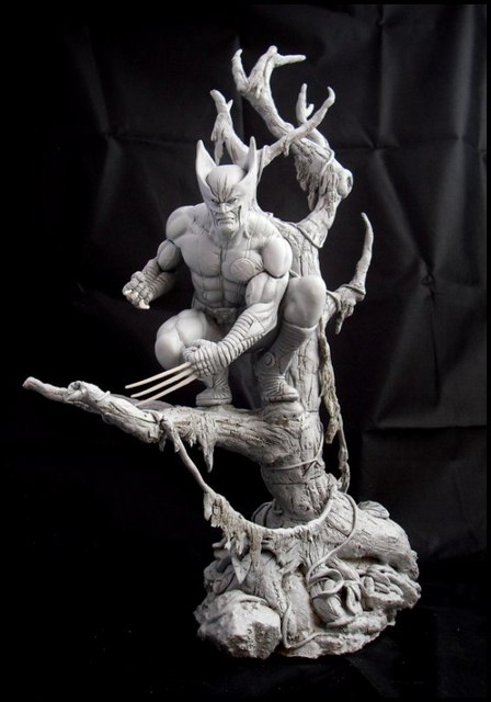 Wolverine - Statue - Nimajneb Wolverine_par_nimajneb2