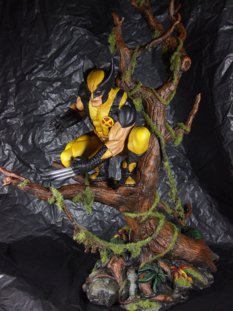 Wolverine - Statue - Nimajneb Wolverine_nimajneb3_par_Steve_Gardam