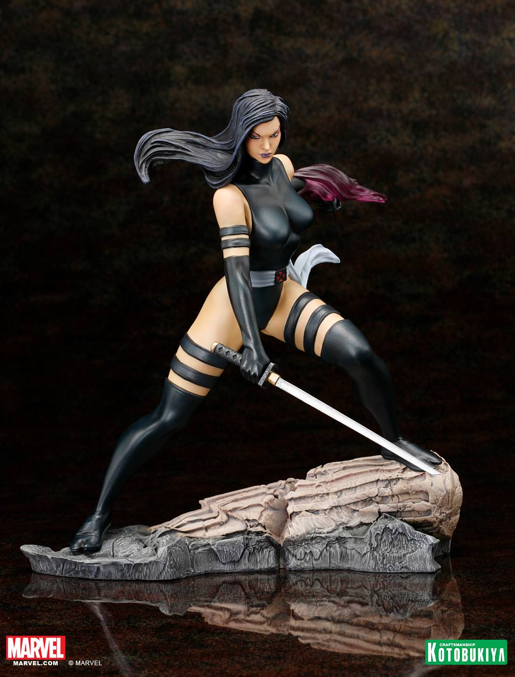 X-Force - PSYLOCKE Fine-Art-Statue-X-Force-Psylocke-Kotobukiya-004