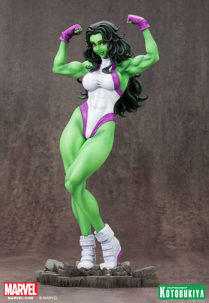 31. Miss Hulk (She-Hulk) Marvel-x-Bishoujo-She-Hulk-Kotobukiya-01