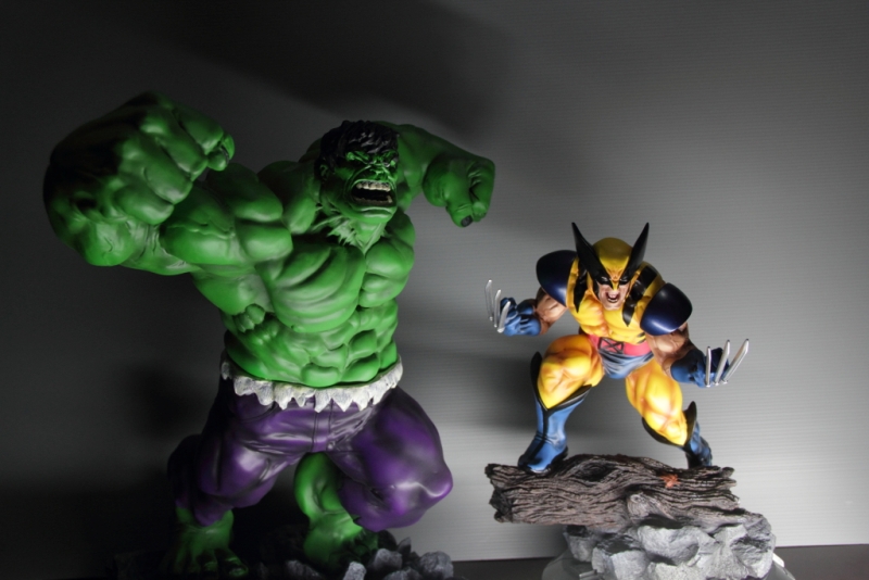 X-Men Danger Room Session – WOLVERINE - Page 3 Wolverine_et_Hulk_Kotobukiya