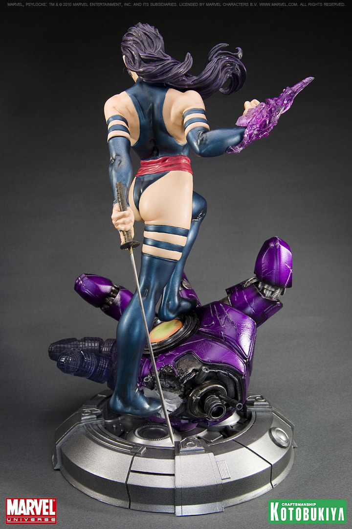 X-Men Danger Room Session – PSYLOCKE Psylocke-danger-room-sessions-fine-art-statue-7