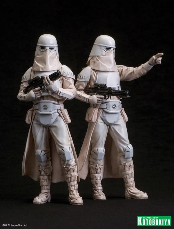 STAR WARS : SNOWTROOPERS Snowtrooper-star-wars-artfx_-kotobukiya-005