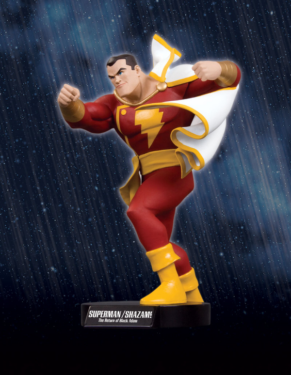 DC Showcase Superman/Shazam: The Return Of Black Adam DVD Shazam! Maquette