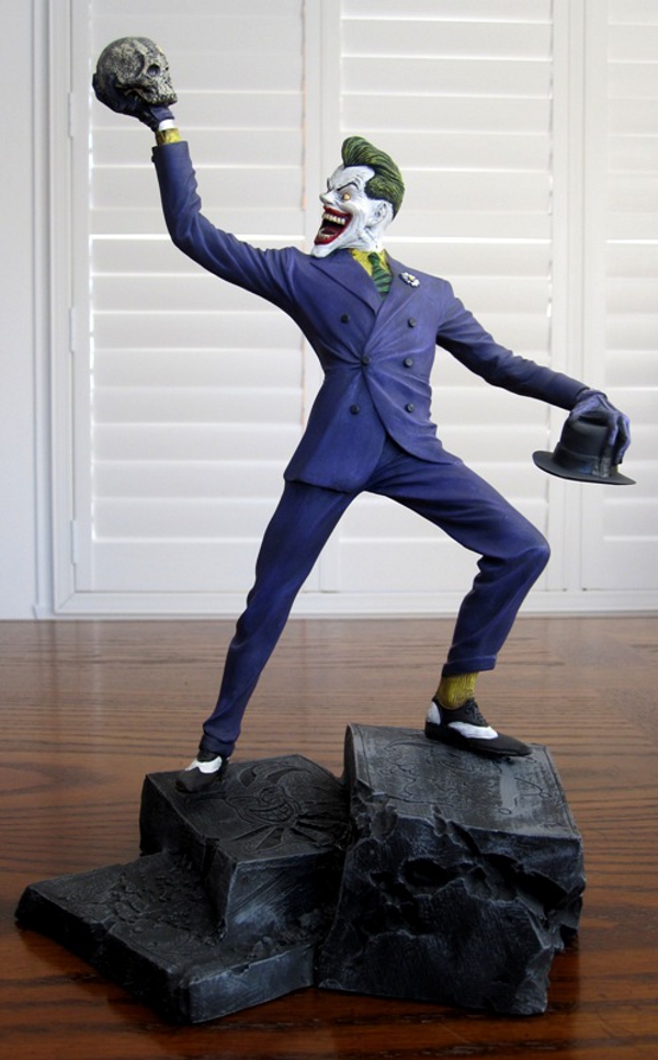 THE JOKER STATUE (1995) - WILLIAM PAQUET - PICS! The_joker_statue_1995_william_paquet_6