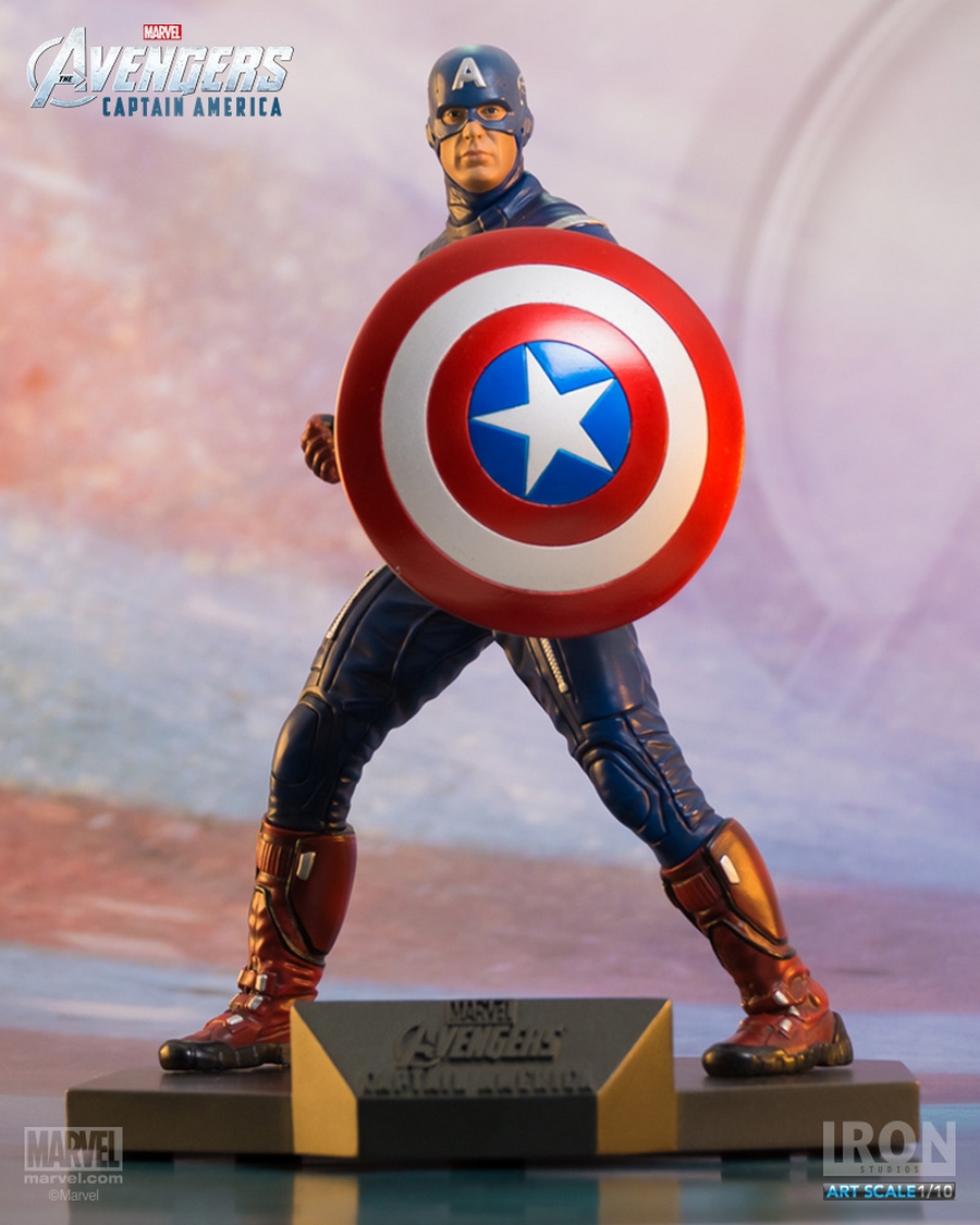 IRON STUDIOS: CAPTAIN AMERICA Avengers art scale 1/10 IRON_STUDIOS_CAPTAIN_AVENGERS_02__Copier_