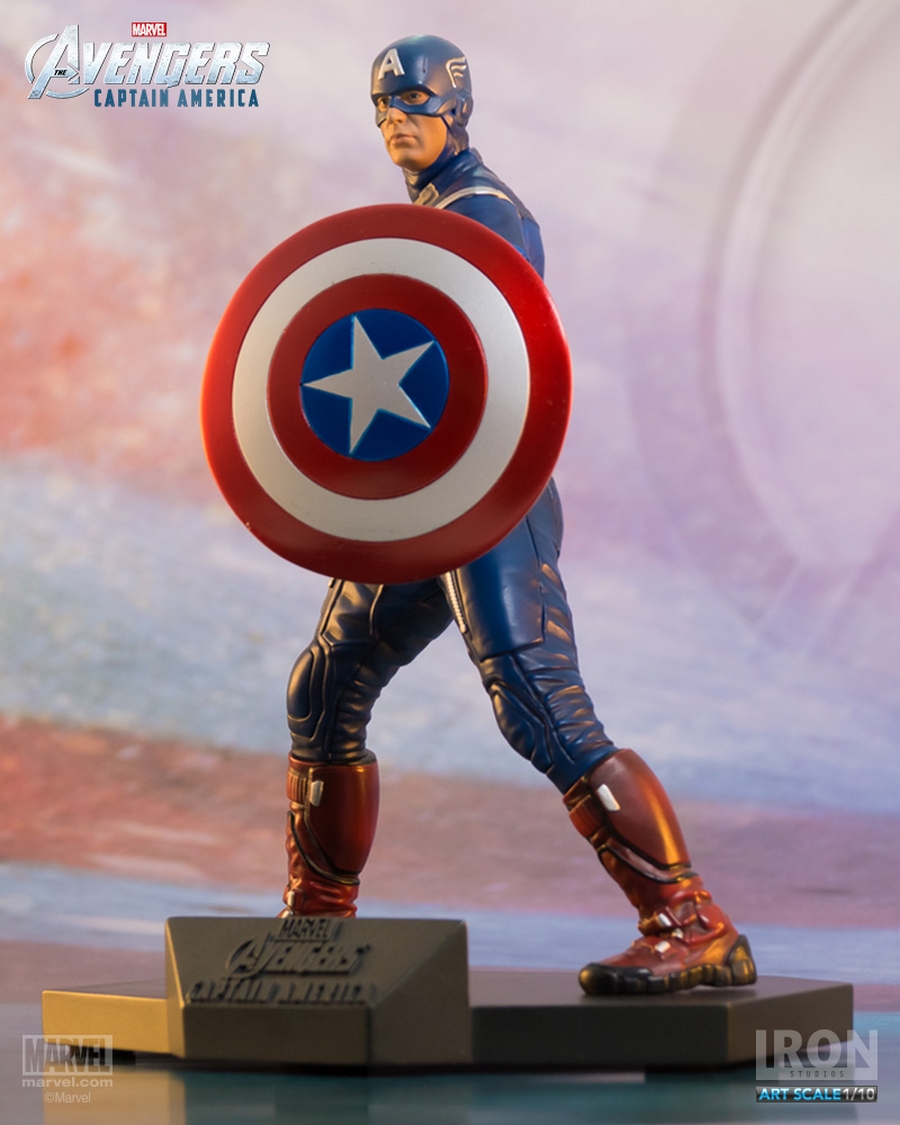 IRON STUDIOS: CAPTAIN AMERICA Avengers art scale 1/10 IRON_STUDIOS_CAPTAIN_AVENGERS_03__Copier_