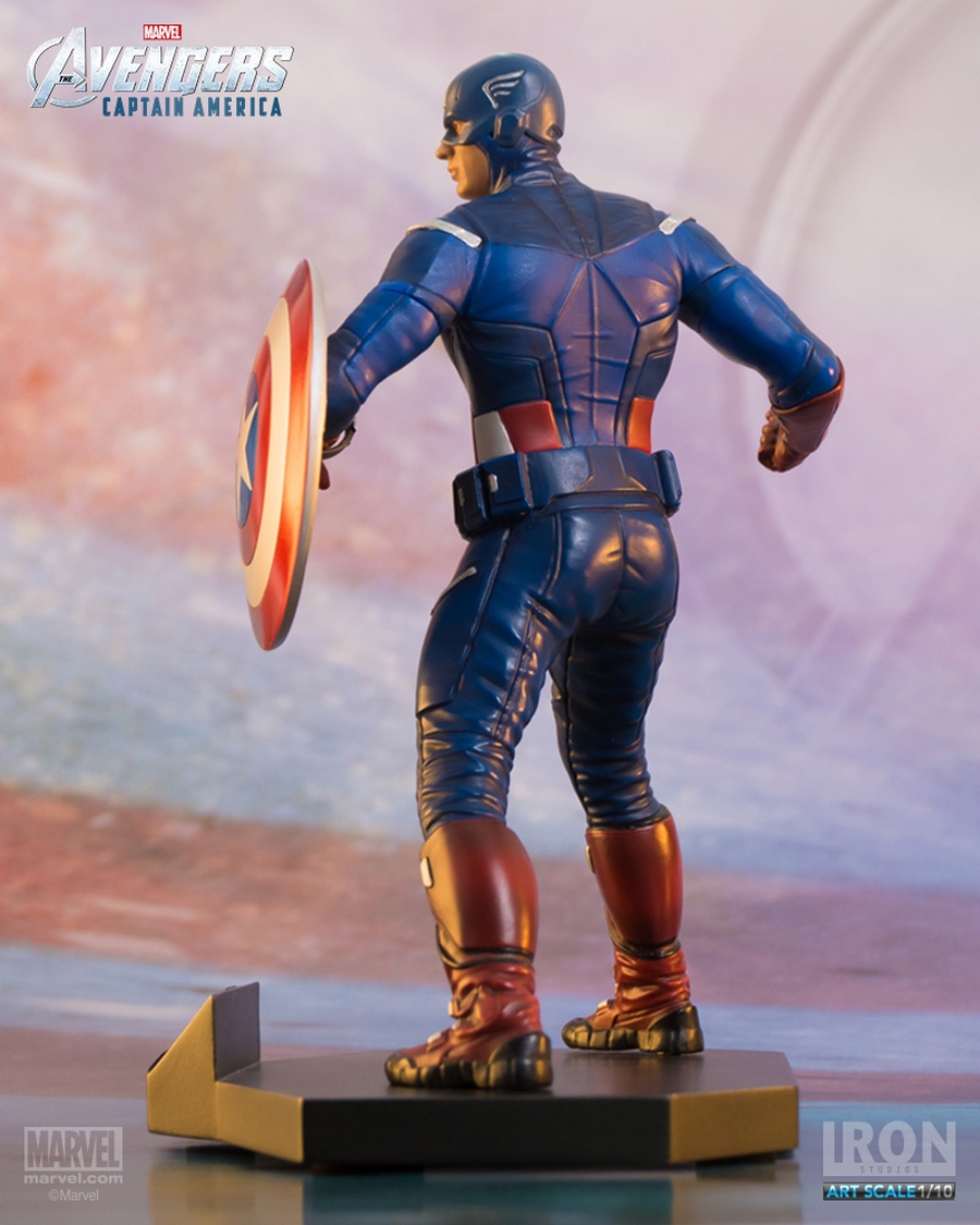 IRON STUDIOS: CAPTAIN AMERICA Avengers art scale 1/10 IRON_STUDIOS_CAPTAIN_AVENGERS_04__Copier_