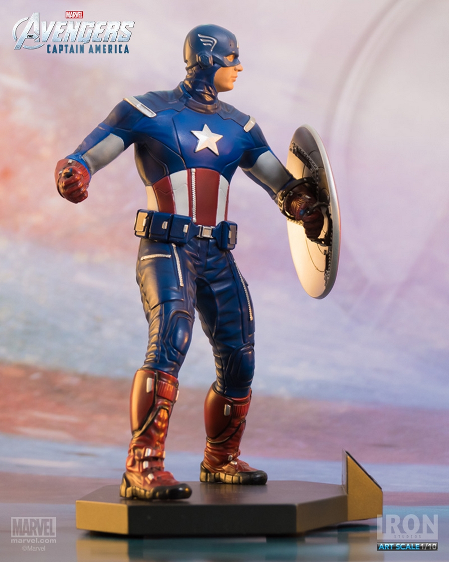 IRON STUDIOS: CAPTAIN AMERICA Avengers art scale 1/10 IRON_STUDIOS_CAPTAIN_AVENGERS_08__Copier_