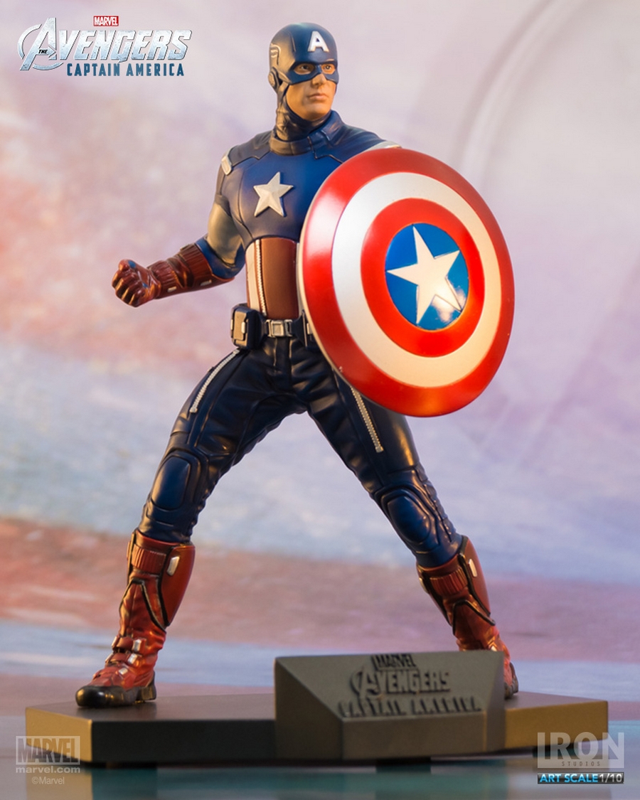 IRON STUDIOS: CAPTAIN AMERICA Avengers art scale 1/10 IRON_STUDIOS_CAPTAIN_AVENGERS_09__Copier_