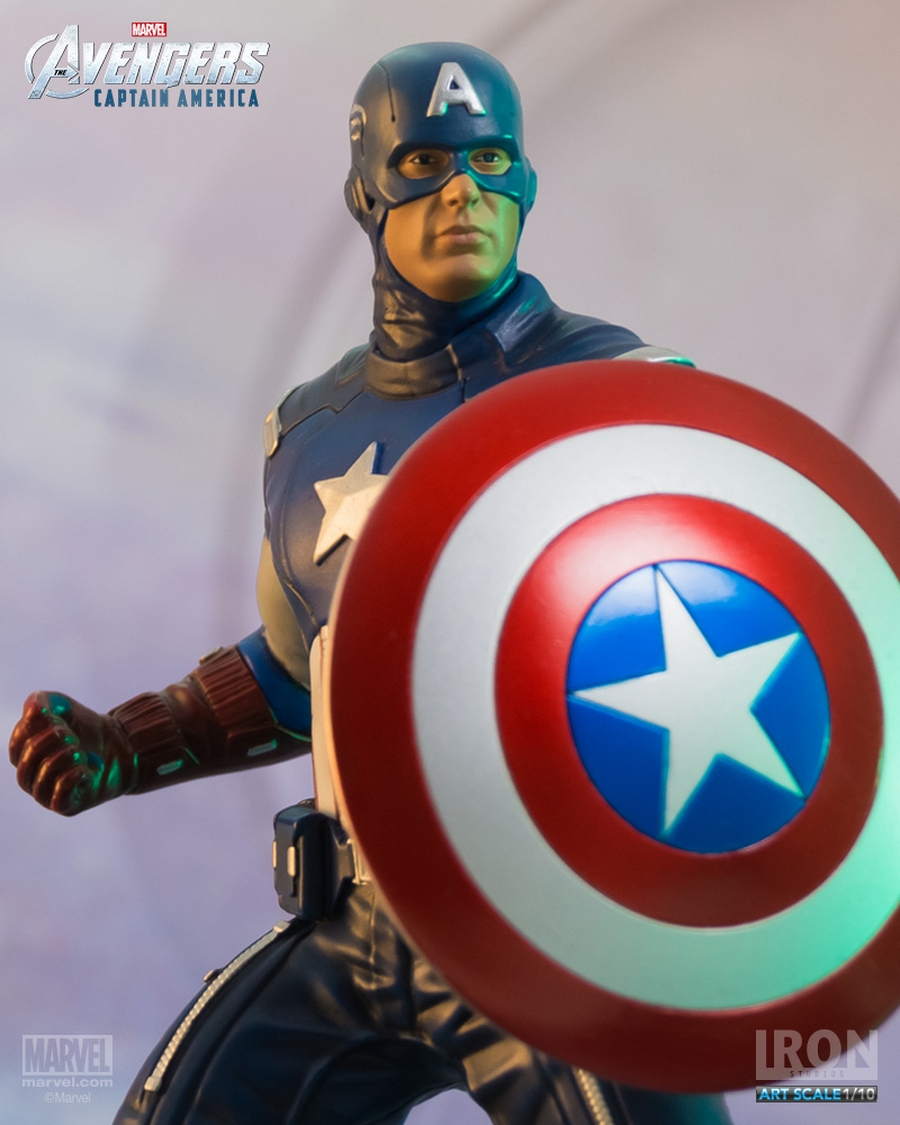 IRON STUDIOS: CAPTAIN AMERICA Avengers art scale 1/10 IRON_STUDIOS_CAPTAIN_AVENGERS_10__Copier_