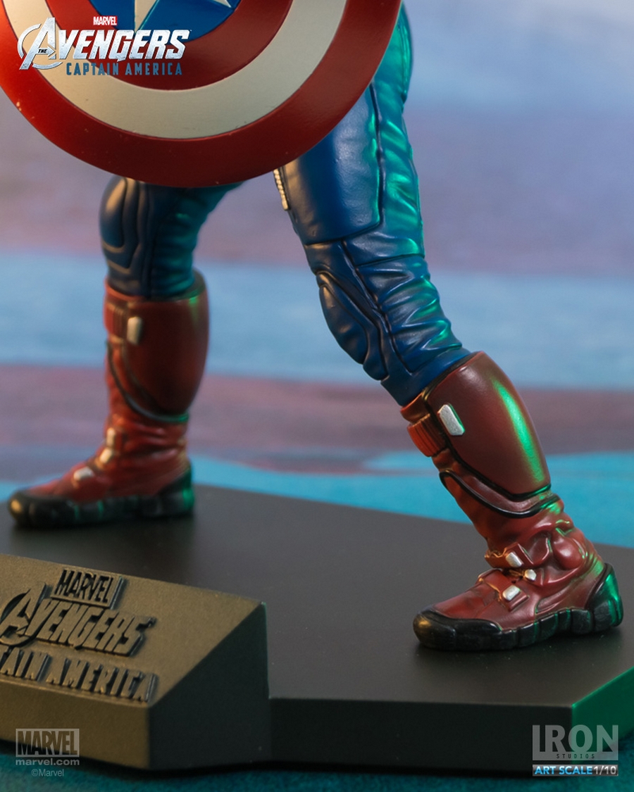 IRON STUDIOS: CAPTAIN AMERICA Avengers art scale 1/10 IRON_STUDIOS_CAPTAIN_AVENGERS_12__Copier_