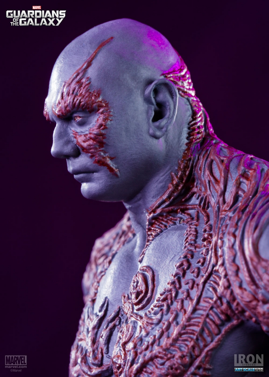 IRON STUDIOS: DRAX Guardians of the galaxy Art scale 1/10 IRON_STUDIOS_DRAX_02__Copier_