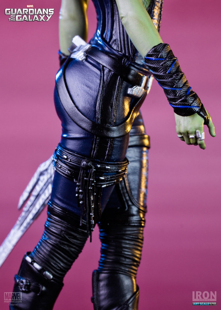 IRON STUDIOS: GAMORA Guardians of the galaxy art scale 1/10 IRON_STUDIOS_GAMORA_STATUE_03__Copier_