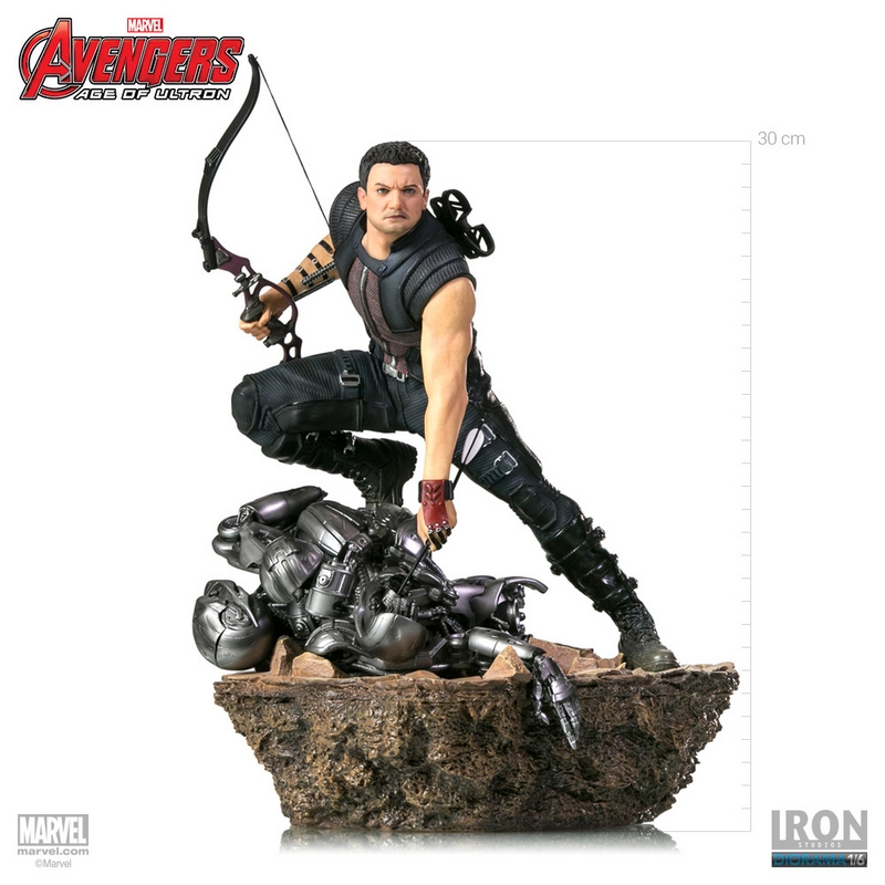 IRON STUDIOS: HAWEYE AVENGERS 2 Diorama 1/6 IRON_STUDIOS_HAWKEYE_DIORAMA_10__Copier_