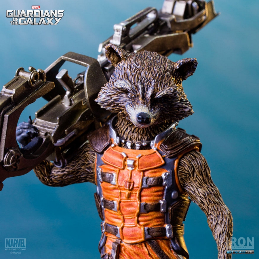 IRON STUDIOS: ROCKET RACOON Guardians of the galaxy art scale 1/10 IRON_STUDIOS_ROCKET_01__Copier_