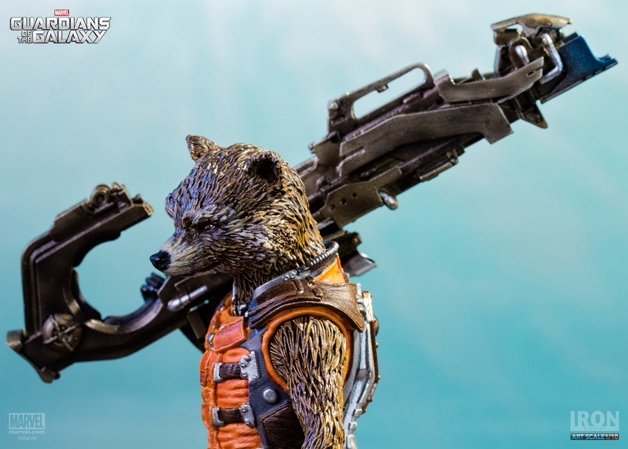 IRON STUDIOS: ROCKET RACOON Guardians of the galaxy art scale 1/10 IRON_STUDIOS_ROCKET_02__Copier_