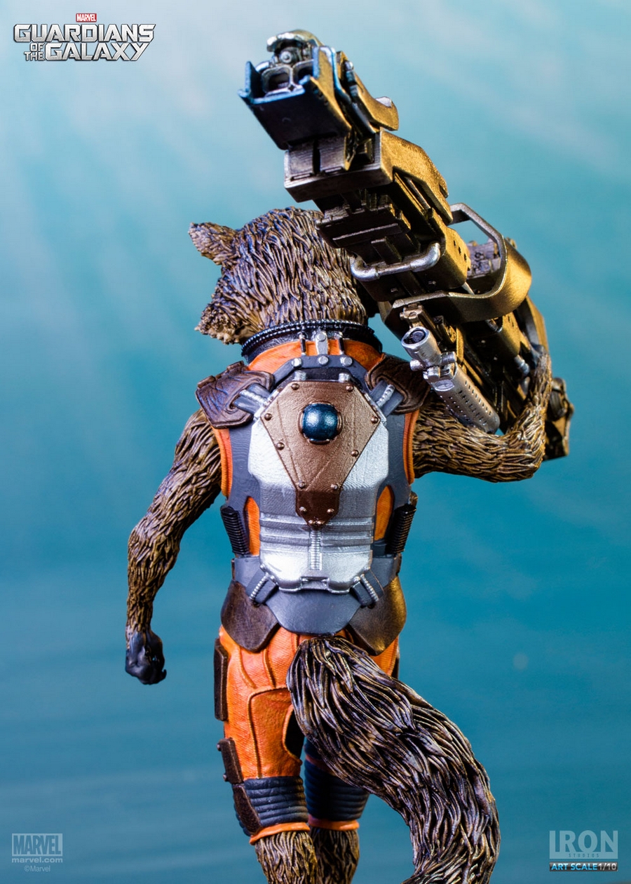 IRON STUDIOS: ROCKET RACOON Guardians of the galaxy art scale 1/10 IRON_STUDIOS_ROCKET_04__Copier_