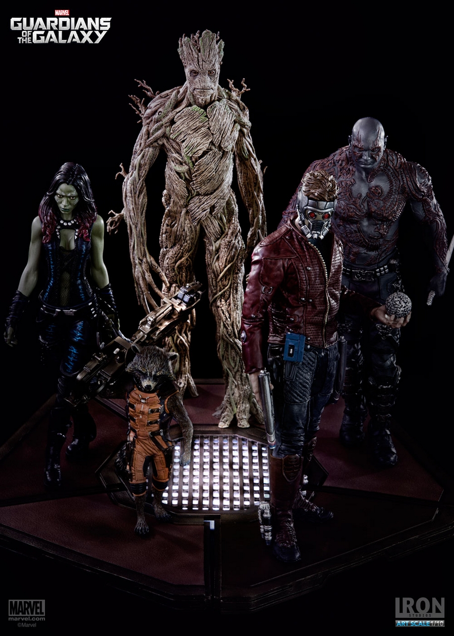 IRON STUDIOS: ROCKET RACOON Guardians of the galaxy art scale 1/10 IRON_STUDIOS_ROCKET_10__Copier_