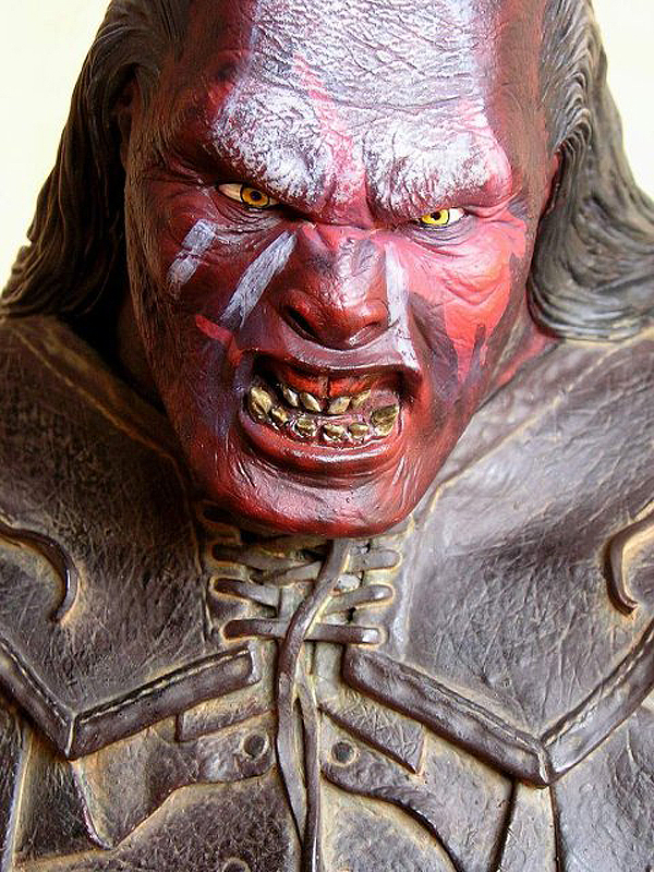 LURTZ URUK-HAI CAPTAIN   LURTZ__URUK-HAI_CAPTAIN_WETA_BUST_06