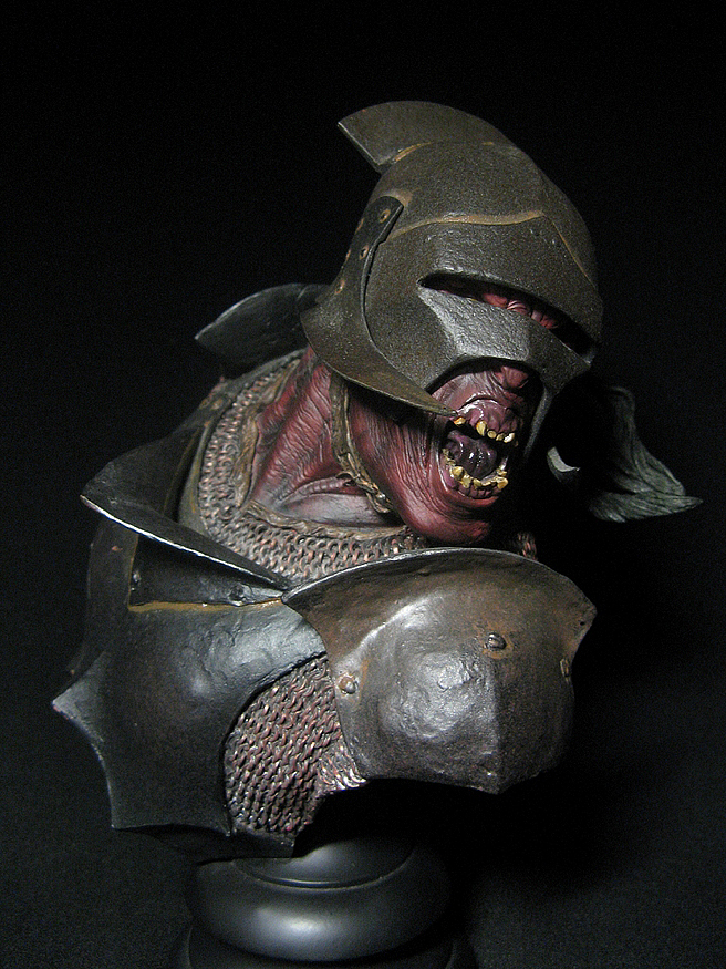 URUK-HAI SWORDSMAN URUK-HAI_SWORDSMAN_WETA_BUST_20