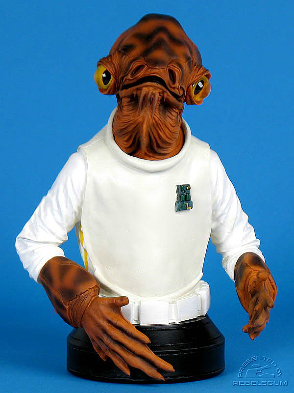 STAR WARS: ADMIRAL ACKBAR ROTJ MINI BUST ADMIRAL_ACKBAR_GENTLE_GIANT_MINI_BUST_14