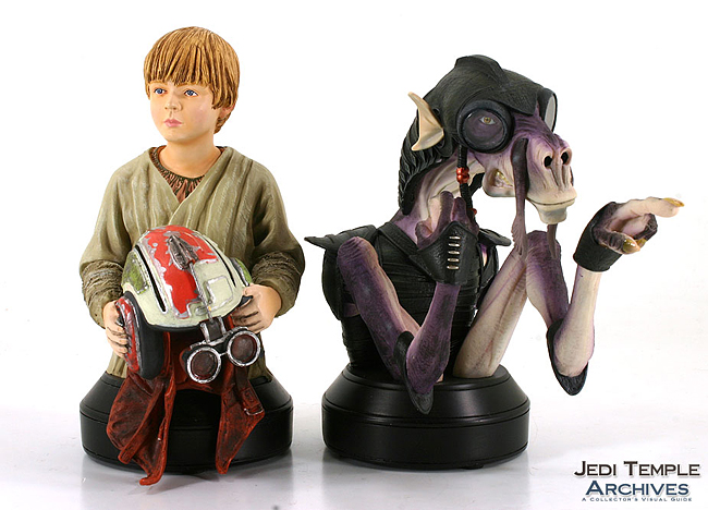 STAR WARS: ANAKIN SKYWALKER AND SEBLUBA TMP MINI BUSTS ANAKIN_SEBULBA_GENTLE_MINI_BUSTS_06