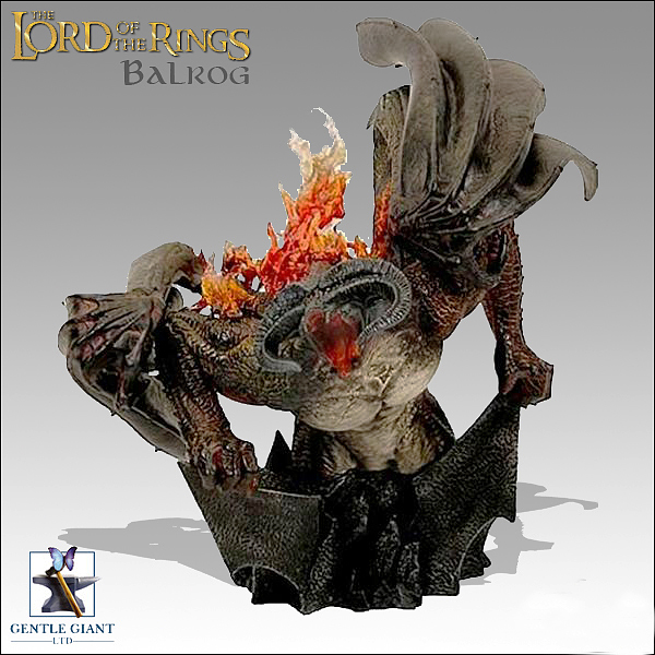 LOTR: BALROG MINI BUST BALROG_MINI_BUST_GENTLE_GIANT_02