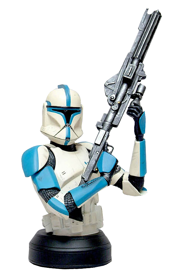 STAR WARS: CLONE LIEUTENANT CONVENTION EXCLUSIVE MINI BUST CLONE_LIEUTENANT_MINI_BUST__copie