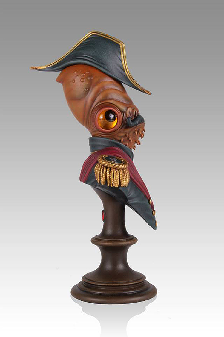 STAR WARS: MAGNITUDE ADMIRAL ACKBAR  MINI BUST EXCLU SDCC2013 MAgnitude_amiral_Ackbar_mini_bust_Gentle_giant__15