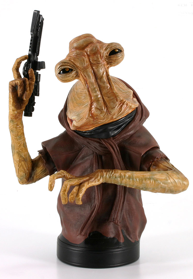 STAR WARS: MAMAW NADON HAMMERHEAD ANH MINI BUST Momaw_Nadon_Hammerhead_Mini_Bust_05