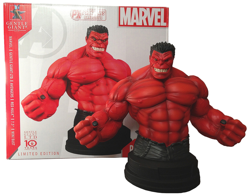 RED HULK MINI BUST GENTLE GIANT RED_HULK_MINI_BUST_GENTLE_GIANT_06