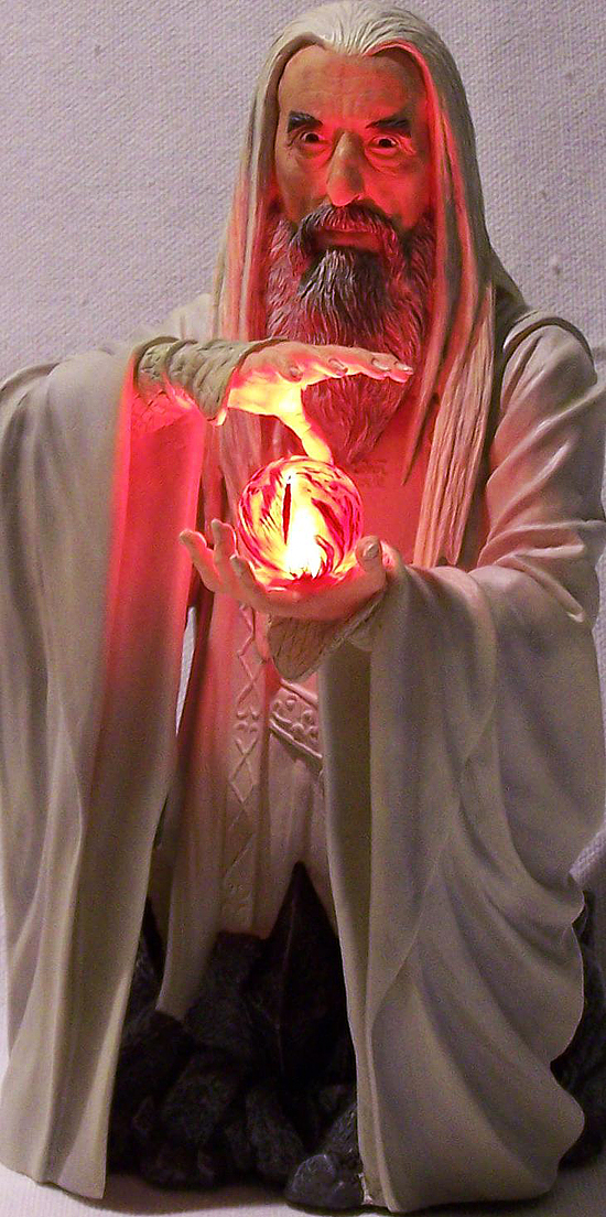 LOTR: SARUMAN LIGHT UP MINI BUST SARUMAN_GENTLE_GIANT__MINI_BUST_03