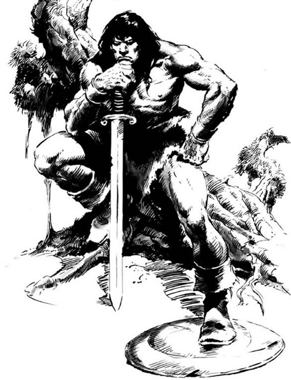 Conan tribute Buscema (In progress) Conan_needfulthing_1