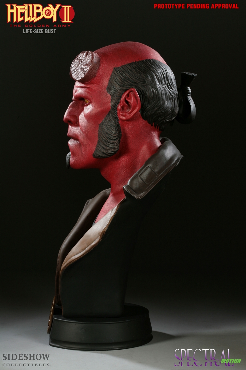 "HELLBOY II THE GOLDEN ARMY" HELLBOY Life size bust HELLBOY_LIFE_SIZE_BUST_8935_press_02__Copier_