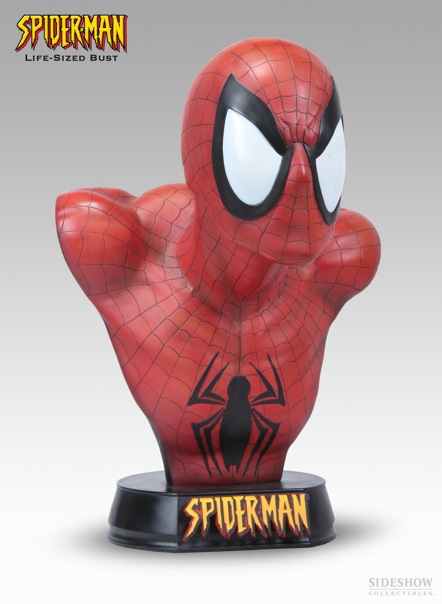 SPIDERMAN Life size bust Spiderman_life_size_bust__press_01__Copier_