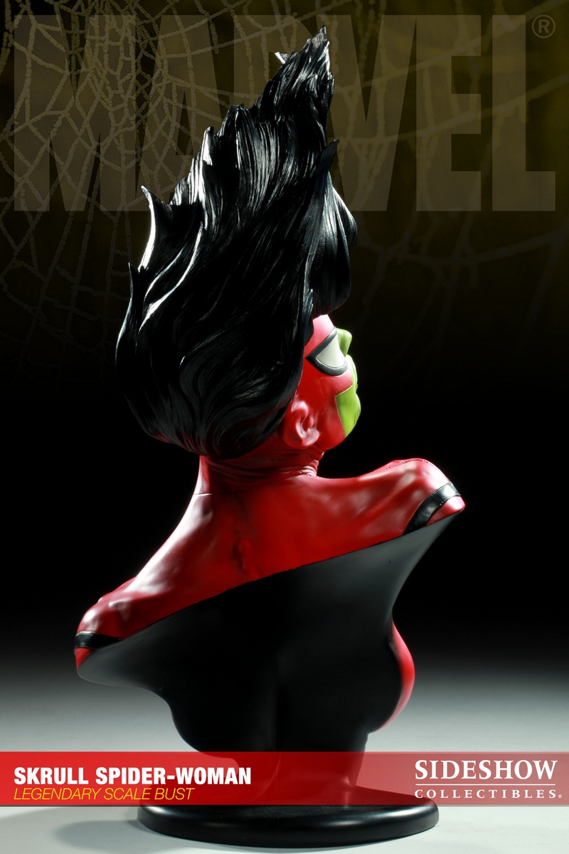 SKRULL SPIDER WOMAN EXCLU 'SDCC SAN DIEGO 2010' Legendary scale bust Spiderwoman_skrull_2000332_press_05__Copier_