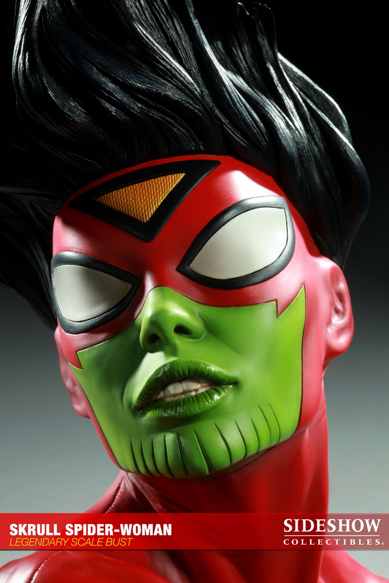 SKRULL SPIDER WOMAN EXCLU 'SDCC SAN DIEGO 2010' Legendary scale bust Spiderwoman_skrull_2000332_press_08__Copier_