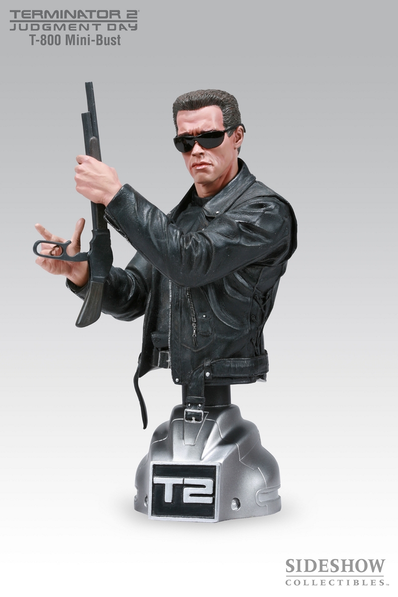 TERMINATOR 2 JUDGEMENT DAY: T 800 BUST 1/6 TERMINATOR_2_JUDGEMENT_DAY_T_800_BUST_1_6_scale__PRESS_03__Copier_