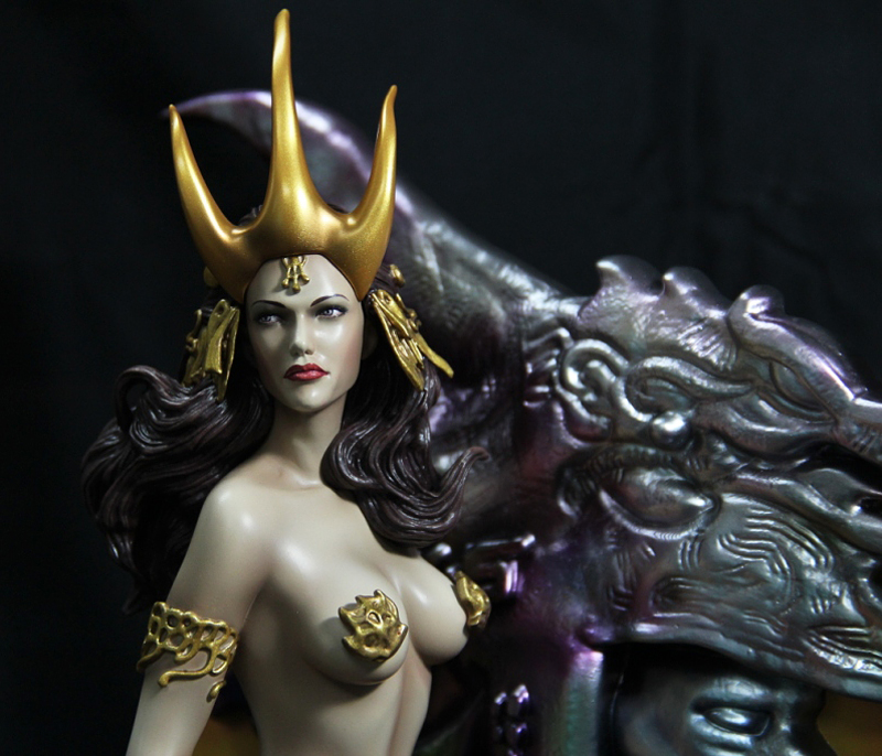 DRAGON MAIDEN  BORIS VALLEJO FANTASY FIGURE GALLERY STATUE DRAGON_MAIDEN__YAMATO_USA_03