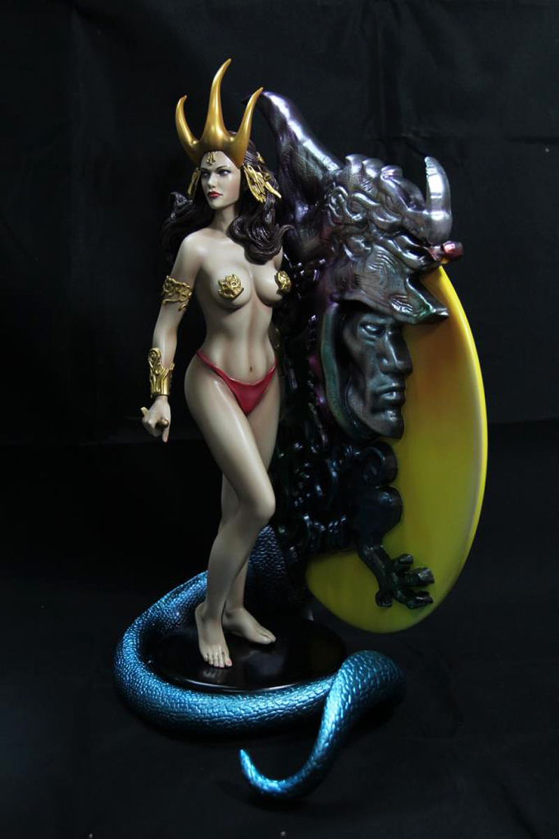 DRAGON MAIDEN  BORIS VALLEJO FANTASY FIGURE GALLERY STATUE DRAGON_MAIDEN__YAMATO_USA_04