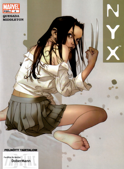 X-23 Comiquette Nyx004_00cover