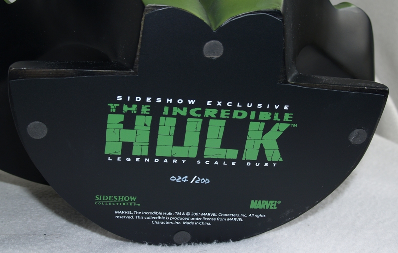 HULK Legendary scale bust Lsbsideshowhulk12