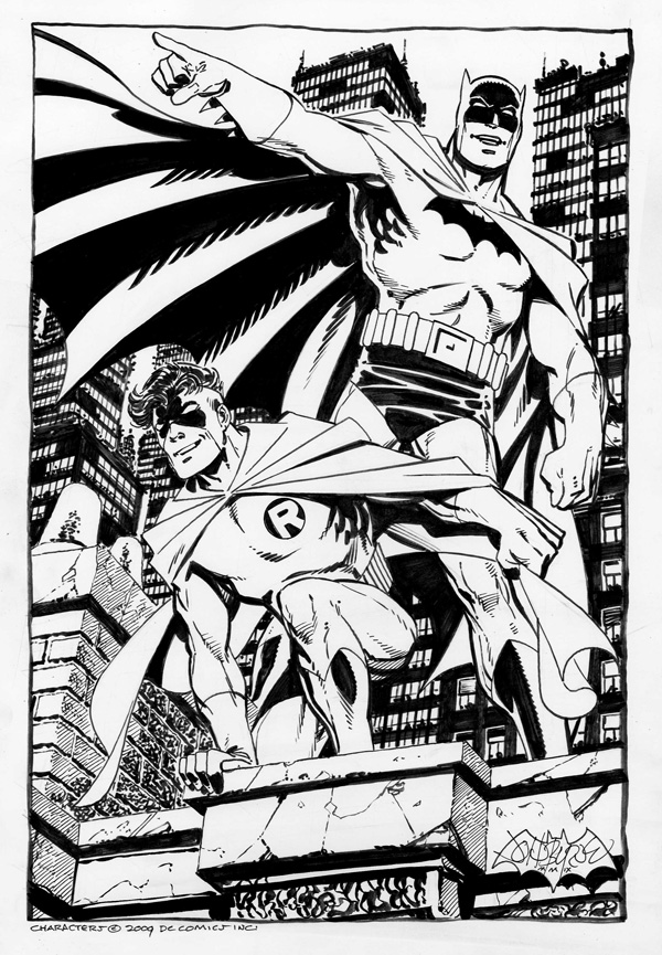 Les commissions DC de John Byrne Byrne_batman