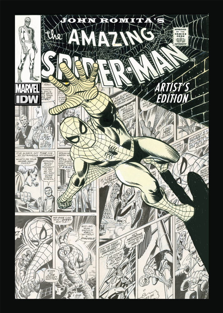 JOHN ROMITA's The Amazing Spider-Man: Artist's edition AMAZING_SPIDER_MAN_ARTIST_S_EDITION_COVER