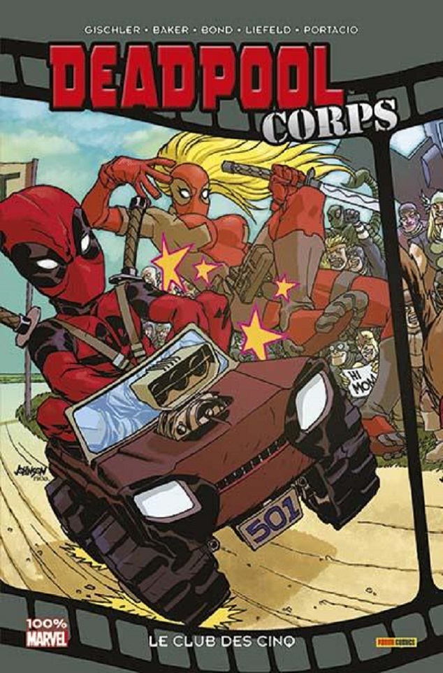 SORTIES LIBRAIRIES PANINI JUILLET 2014 DEADPOOL_-_LE_CLUB_DES_CINQ__NOUVELLE_EDITION__