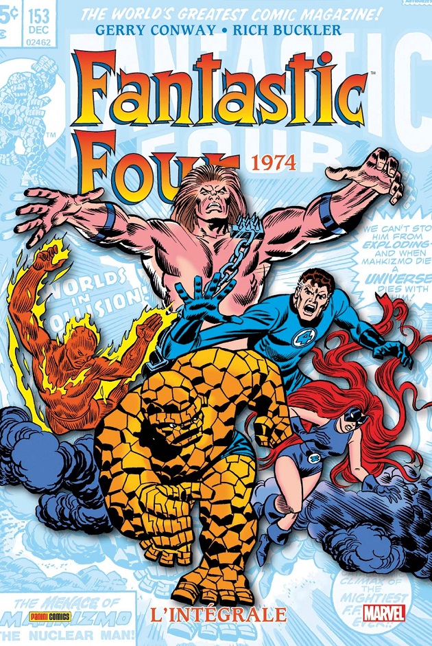 SORTIES LIBRAIRIES PANINI JUILLET 2015 FANTASTIC_FOUR_INTEGRALE_T13_1974_Cartonne____15_juillet_2015___