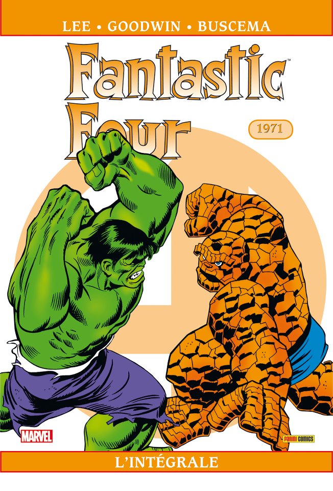 SORTIES PANINI AOUT 2012 FANTASTIC_FOUR__L_INTEGRALE_1971