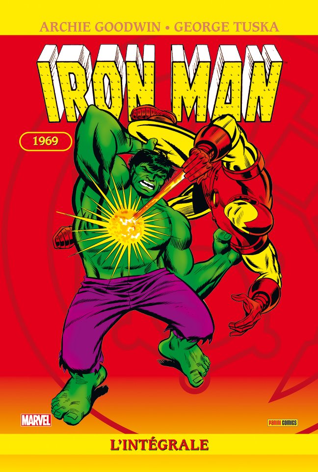 SORTIES LIBRAIRIE PANINI SEPTEMBRE 2012 IRON_MAN__L_INTEGRALE_1969