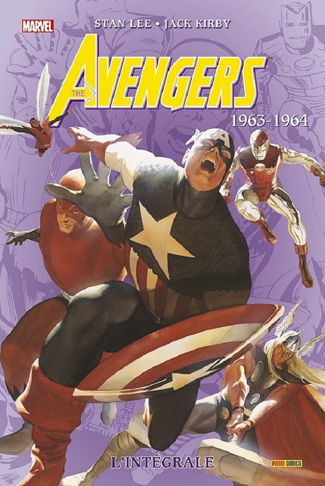 SORTIES LIBRAIRIES PANINI MARS 2015 Integrale_Avengers_1963___1964_reedition_2015_N___